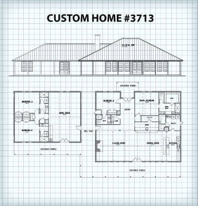 Custom Home #3713 floor plan