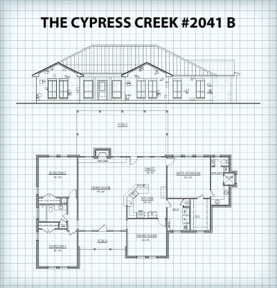 The Cypress Creek #2041B floor plan