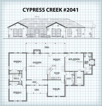 The Cypress Creek #2041 floor plan