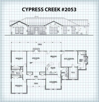 The Cypress Creek #2053 floor plan