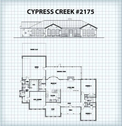 The Cypress Creek #2175 floor plan