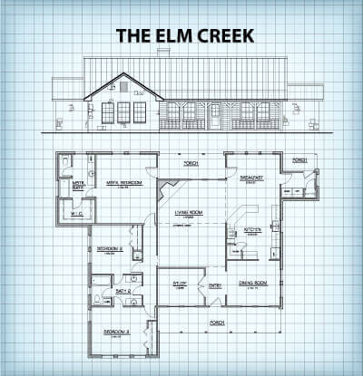 The Elm Creek floor plan