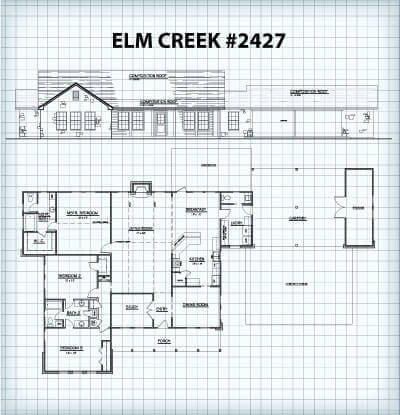 The Elm Creek #2427 floor plan