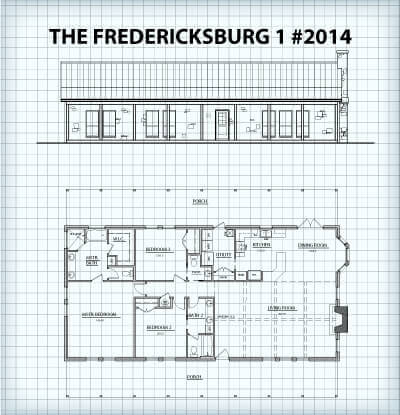 The Fredericksburg I #2014 floor plan