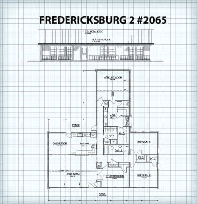 The Fredericksburg 2 #2065 floor plan