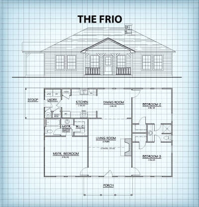 The Frio floor plan