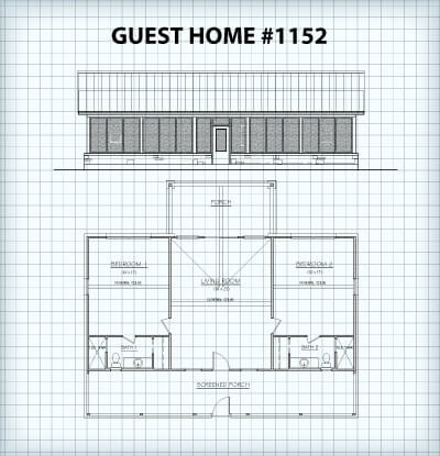 Guest Home #1152 floor plan