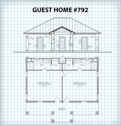 Guest Home #792 floor plan