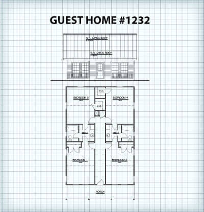 Guest Home #1232 floor plan