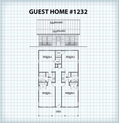 Guest Home #1232 floor plan