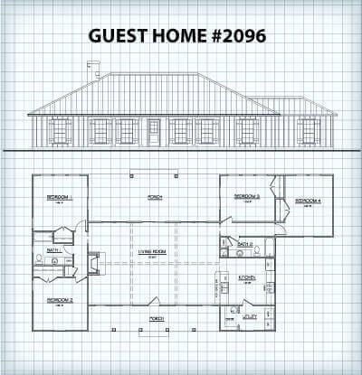 Guest Home #2096 floor plan