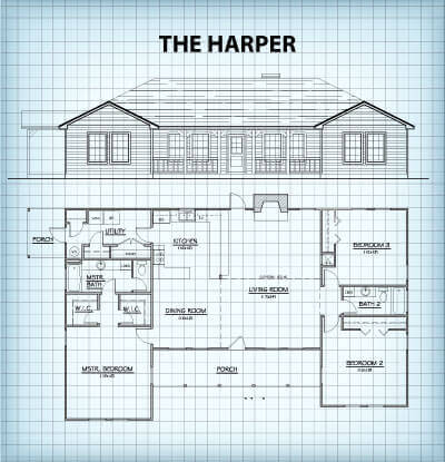 The Harper floor plan