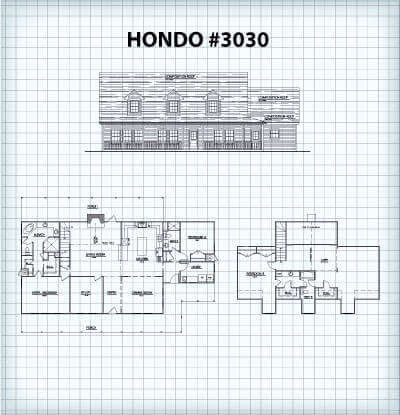 The Hondo #3030 floor plan