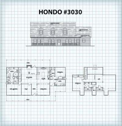 The Hondo #3030 floor plan