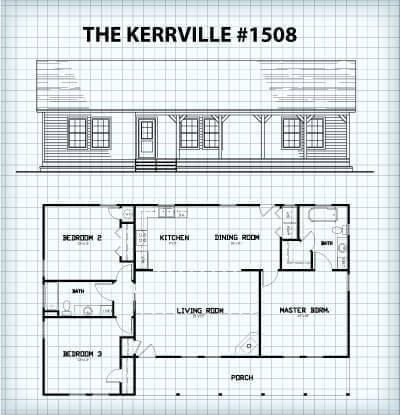 The Kerrville #1508 floor plan