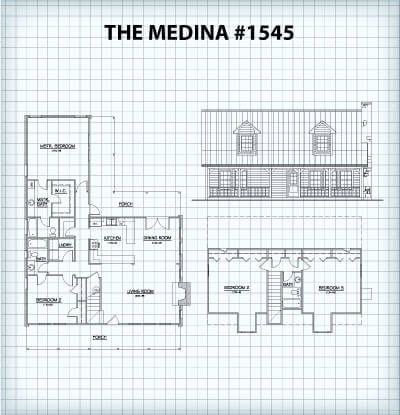 The Medina #1545 floor plan