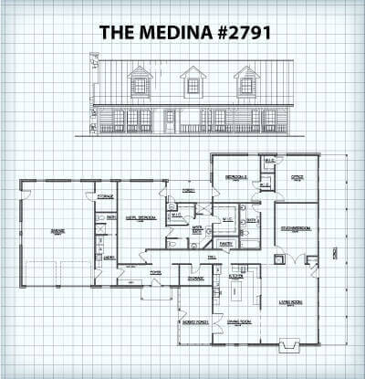 The Medina #2791 floor plan