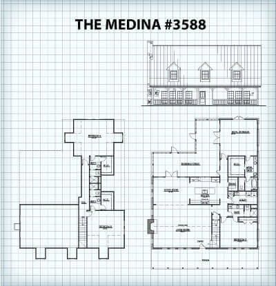 The Medina #3588 floor plan