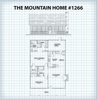 The Mountain Home #1266 floor plan