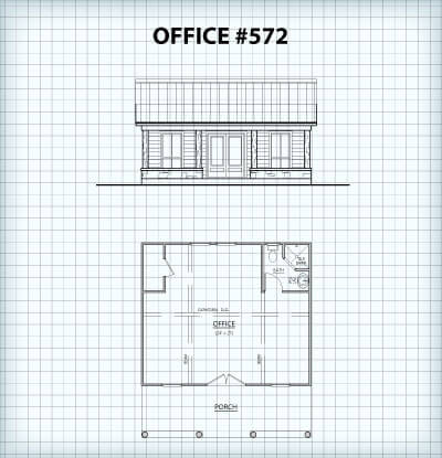Office #572 floor plan