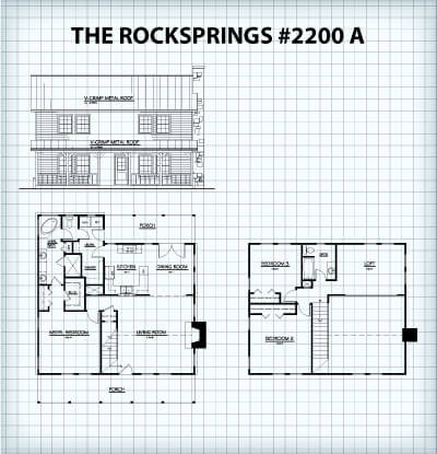 The Rocksprings #2200A floor plan