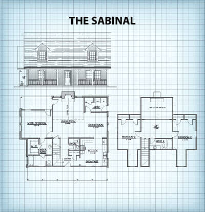 The Sabinal floor plan