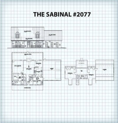 The Sabinal #2077 floor plan