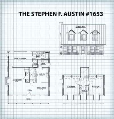 The Stephen F. Austin #1653 floor plan