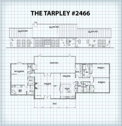 The Tarpley #2466 floor plan