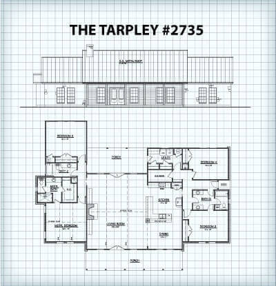 The Tarpley #2735 floor plan