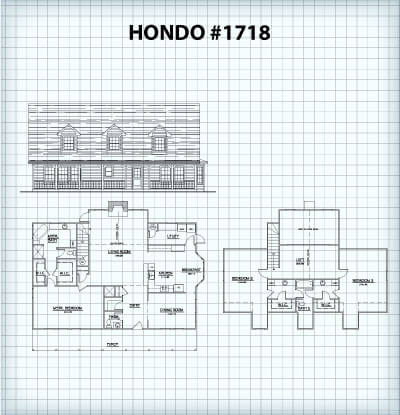 The Hondo #1718 floor plan