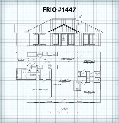 The Frio #1447 floor plan