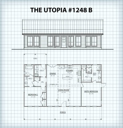 The Utopia #1248B floor plan