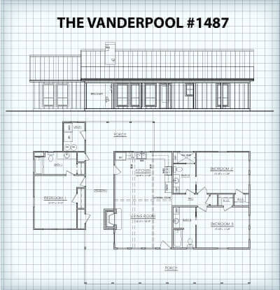 The Vanderpool #1487 floor plan