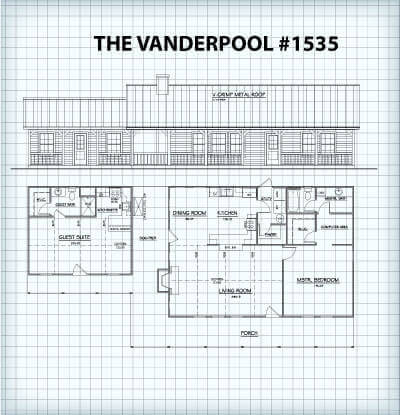 The Vanderpool #1535 floor plan