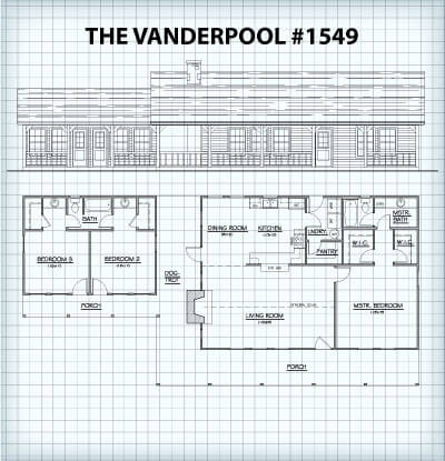 The Vanderpool #1549 floor plan
