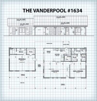 The Vanderpool #1634 floor plan