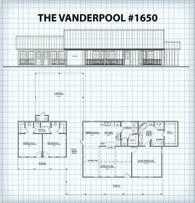 The Vanderpool #1650 floor plan