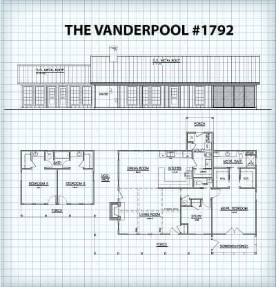 The Vanderpool #1792 floor plan