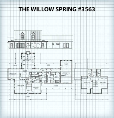 The Willow Springs #3563 floor plan