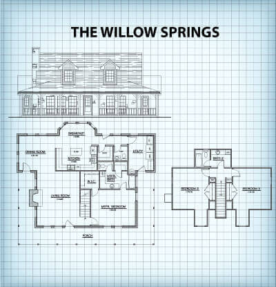 The Willow Springs floor plan