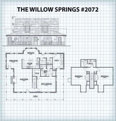 The Willow Springs #2072 floor plan
