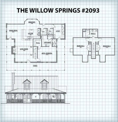 The Willow Springs #2093 floor plan