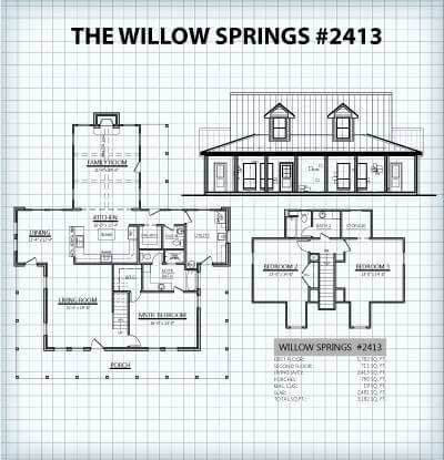The Willow Springs #2413 floor plan