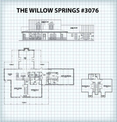 The Willow Springs #3076 floor plan